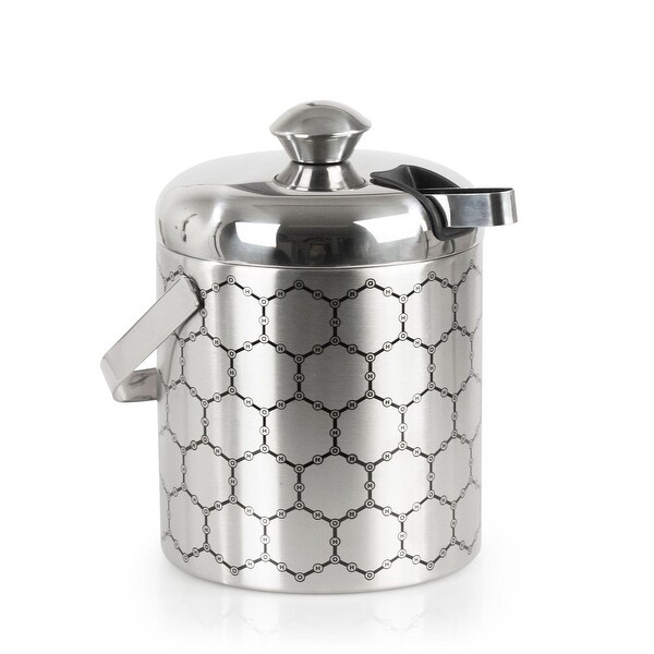 Bed bath and beyond ice bucket with tongs sales